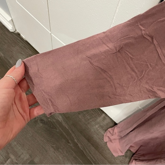 Charlotte Russe Purple 3/4 Sleeve Dress - Picture 3 of 9